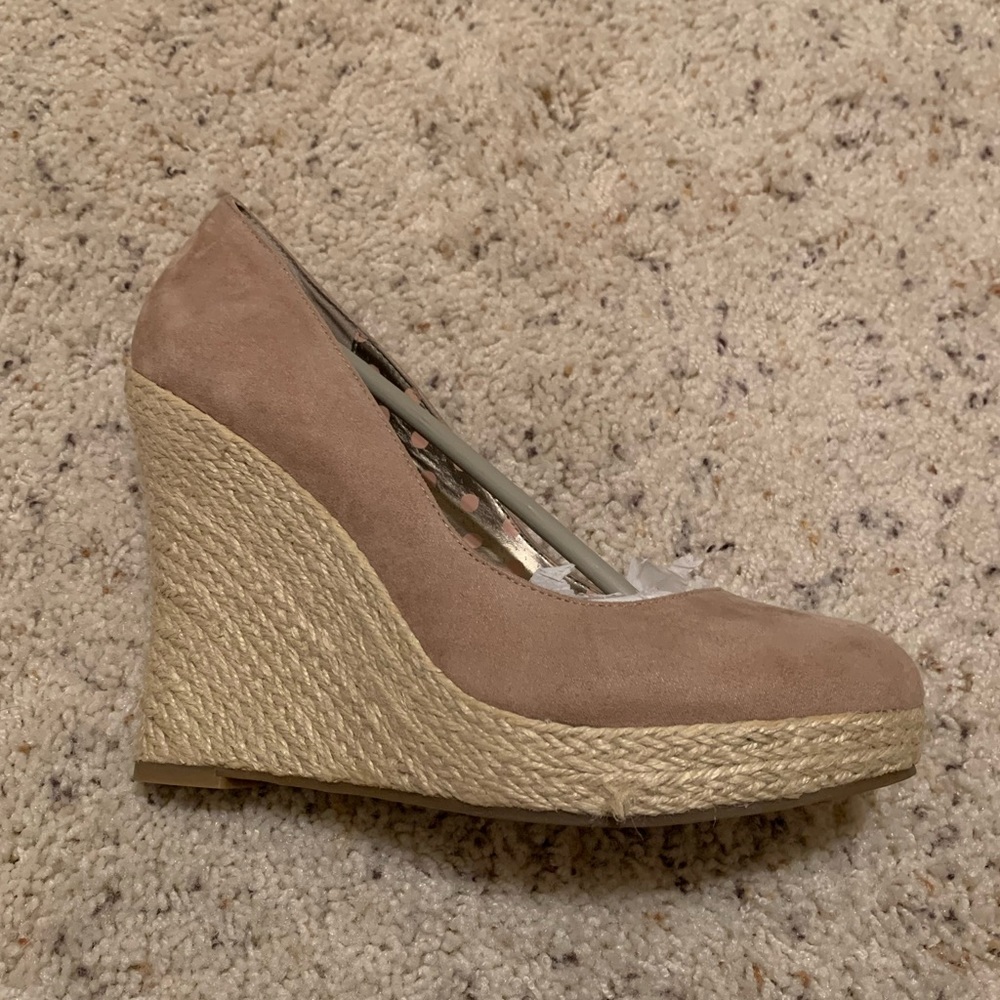 Fergalicious by Fergie Faux Suede Wedges